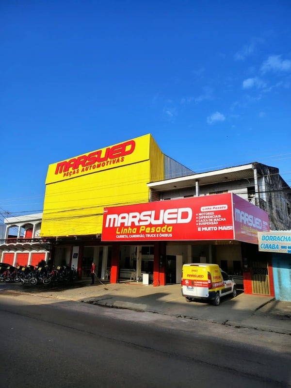 Fachada da loja Marsued em Santarém