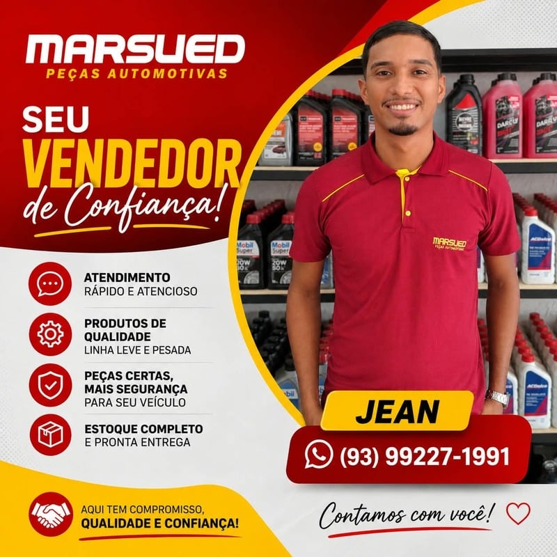Vendedor(a) Jean