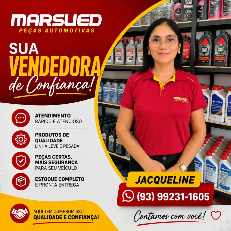 Vendedor(a) Jacqueline