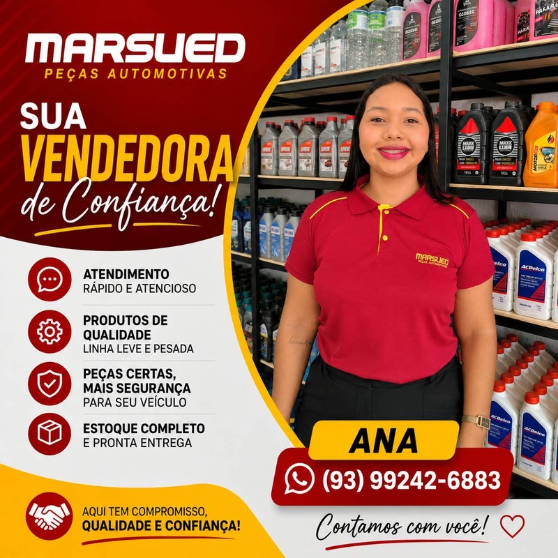 Vendedor(a) Ana